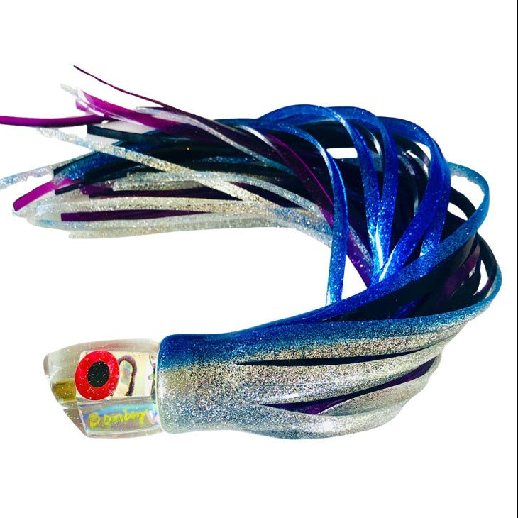 Bomboy Lures-Bomboy Lures Mini-G 9” Skirted Clear - Malolo Skirts - New-New Lures