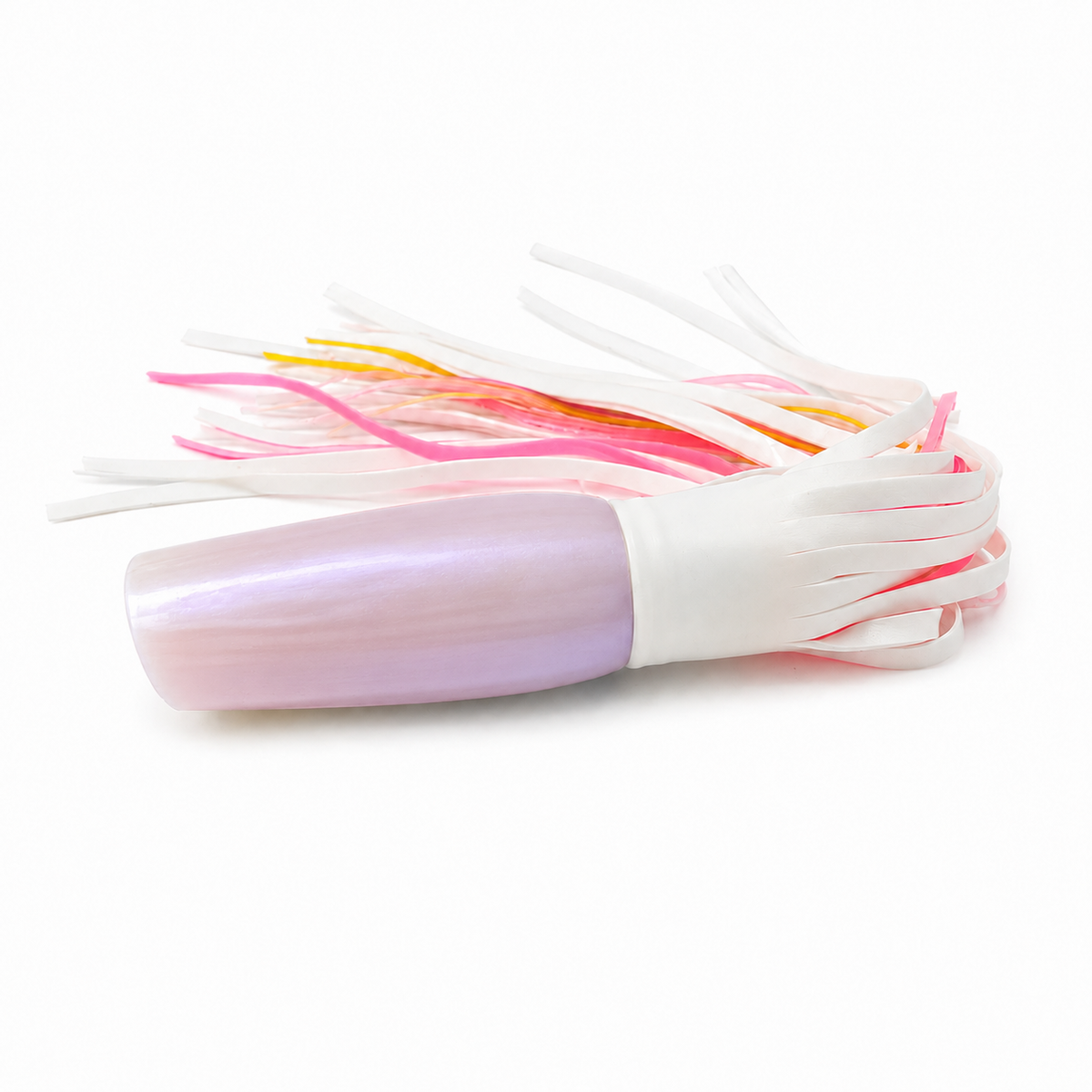 Bomboy Lures Medium Locknutt Strawberry Pearl Skirted New