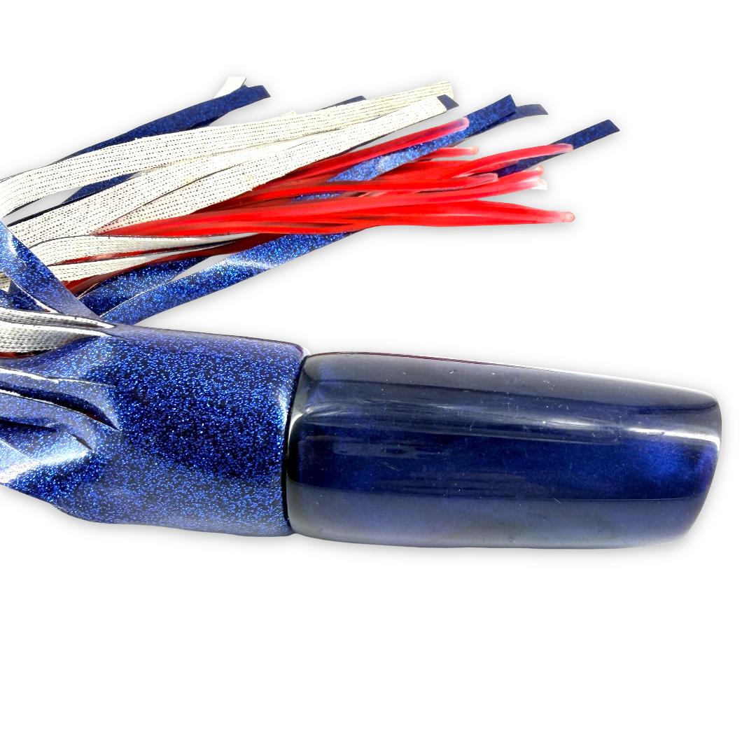 Bomboy Lures Medium Locknutt Midnight Blue Pearl Vinyl Skirted Pre-Owned