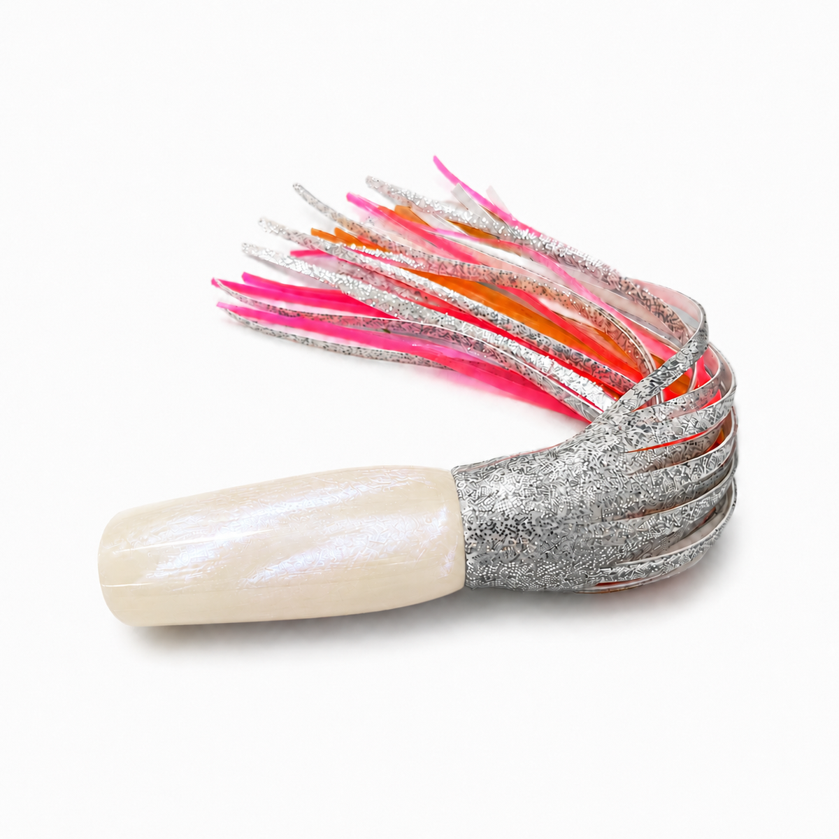 Bomboy Lures Medium Locknutt Strawberry Pearl Skirted New