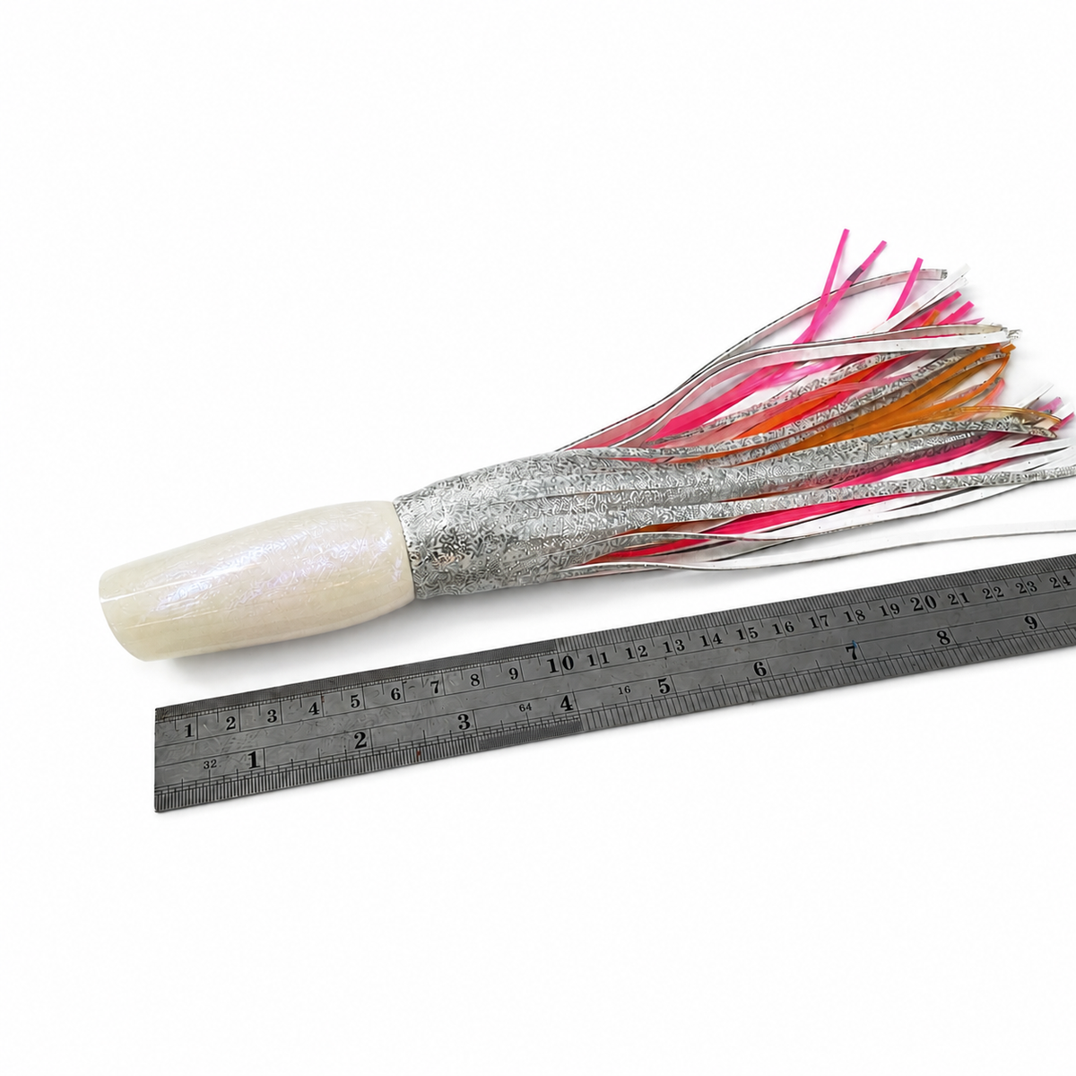 Bomboy Lures Medium Locknutt Strawberry Pearl Skirted New