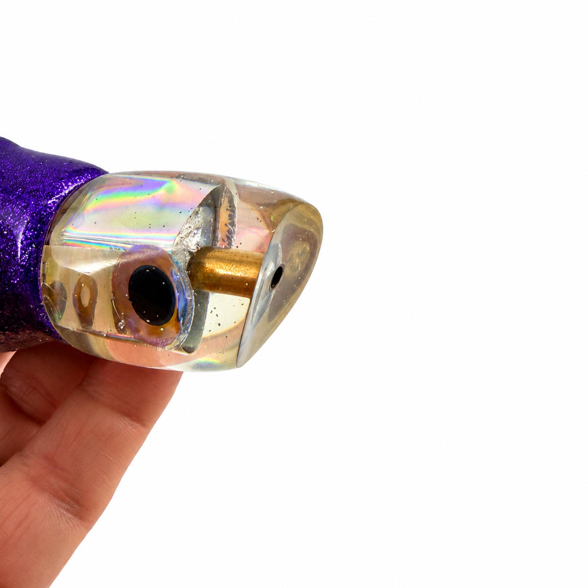 Bomboy Lures Mini-G 9” Scoop Purple Tournament Winner Skirted  - New