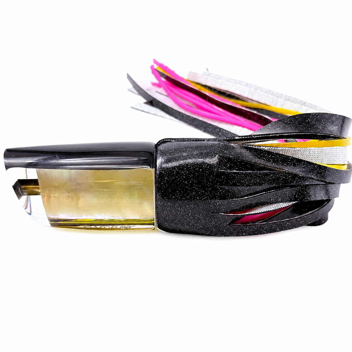 Bomboy Lures Scarface 12" Limited Edition Pearl Gold Lip Black Back New