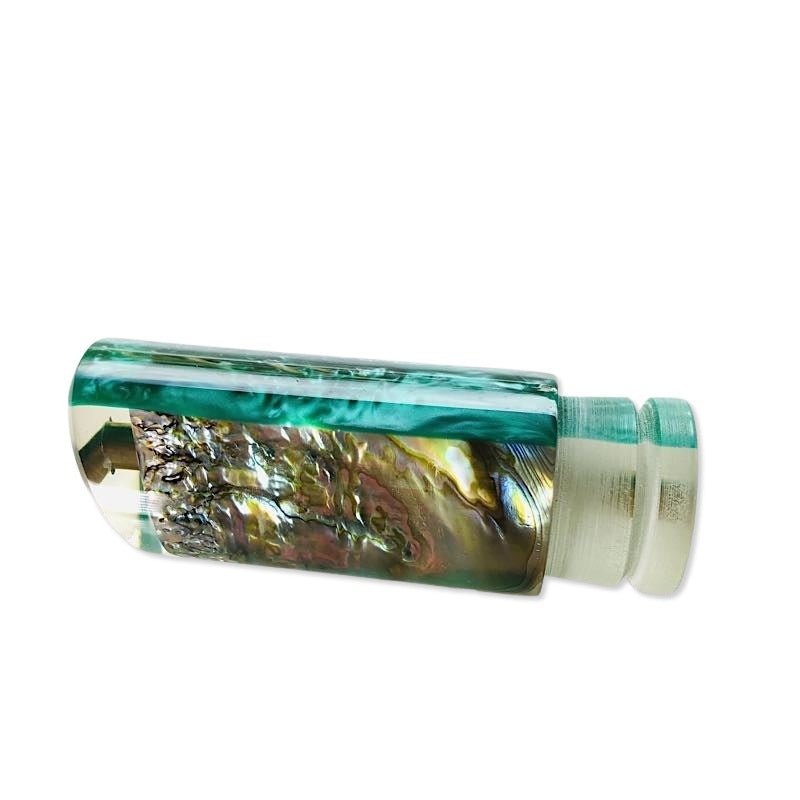 Brian Crampton Baits - Crampton Baits Tube 14 inch, Abalone Slabs - One of a Kind 3.2 oz - new - New Lures