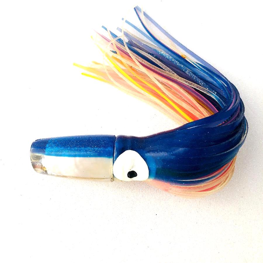 Coggin Lures - Coggin Lures - 9" Jetted Slant - MOP Slabs Skirted - Used - Used Lures