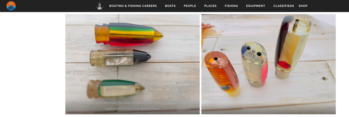 Futa Lures, Orange, Plunger