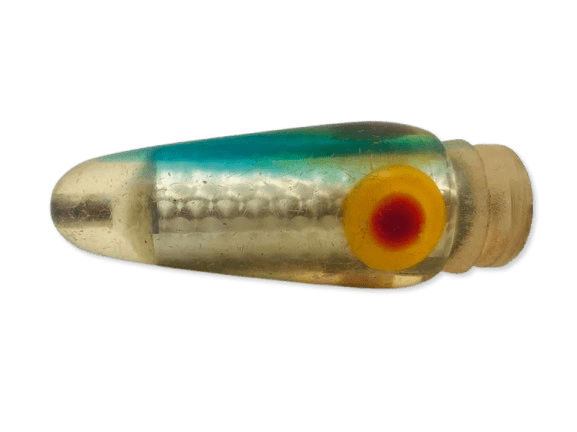 George Sonoda Lures - George Sonoda Lures Vintage "Dill" Heavy 14 inch Bullet - Labeled - Used Lures