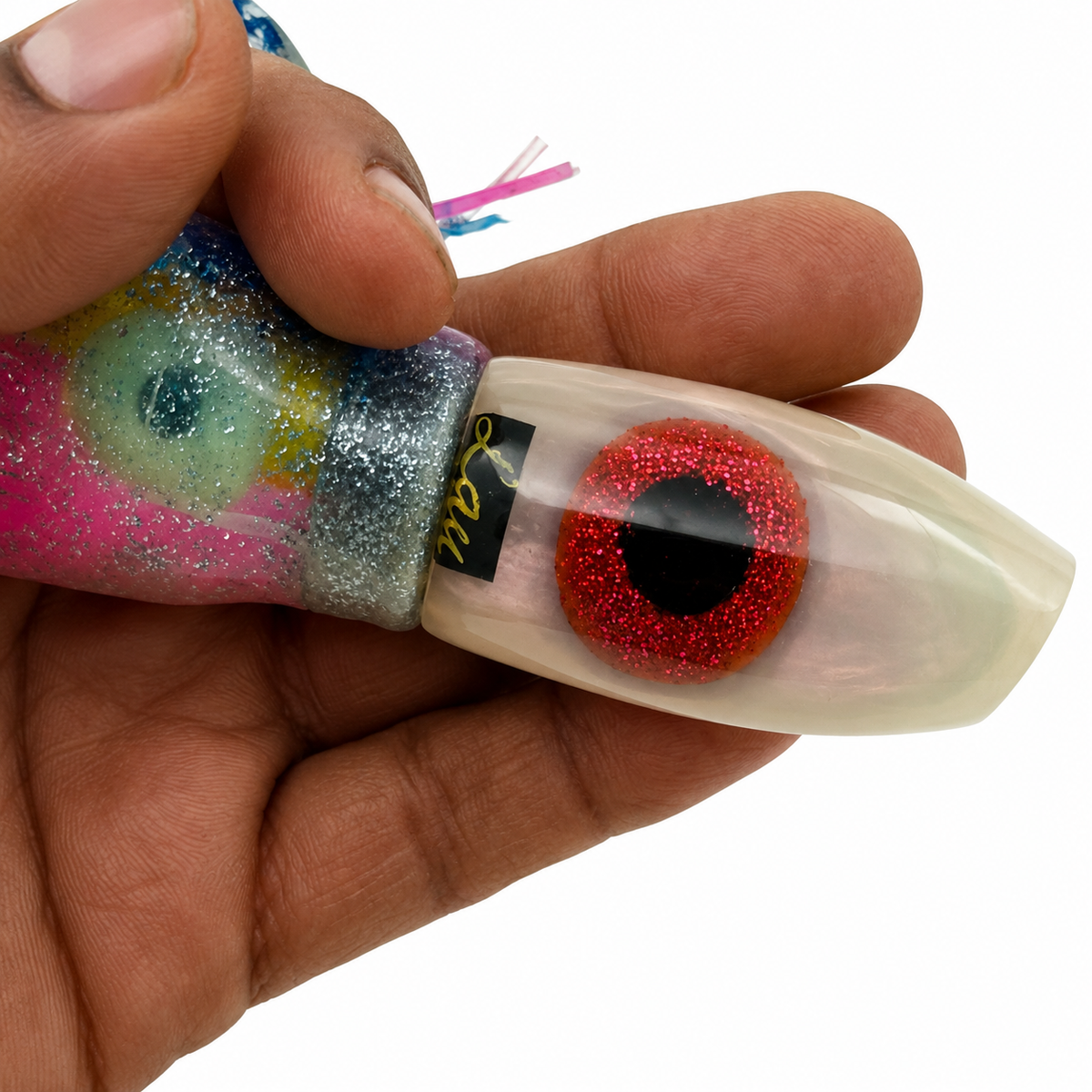 John Lau Lures Plunger 9” Strawberry 3.7 oz Skirted | Like New