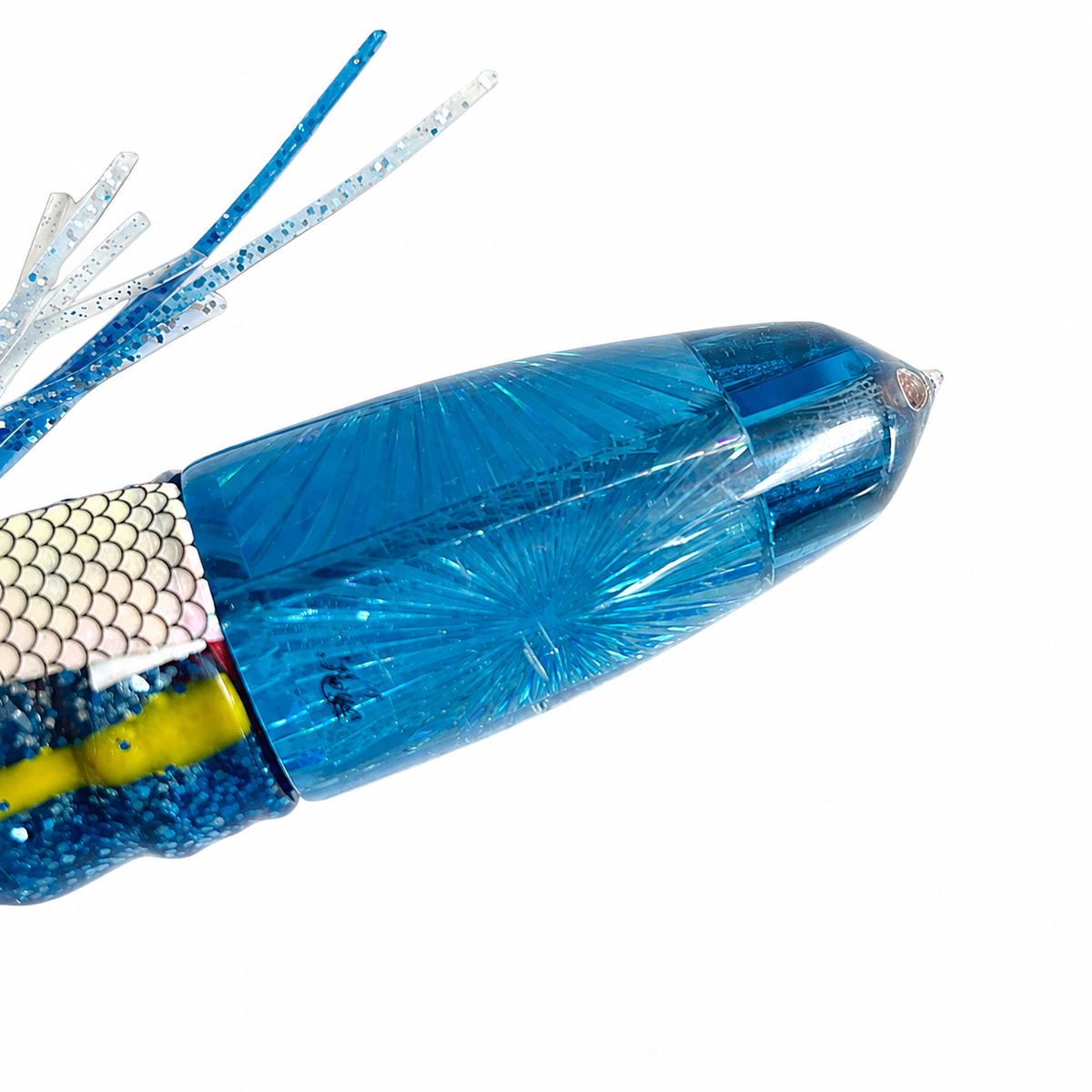Koya Lures HEAVY AK Bullet Blue 12" Jetted PROVEN! 12 oz  - Pre-owned