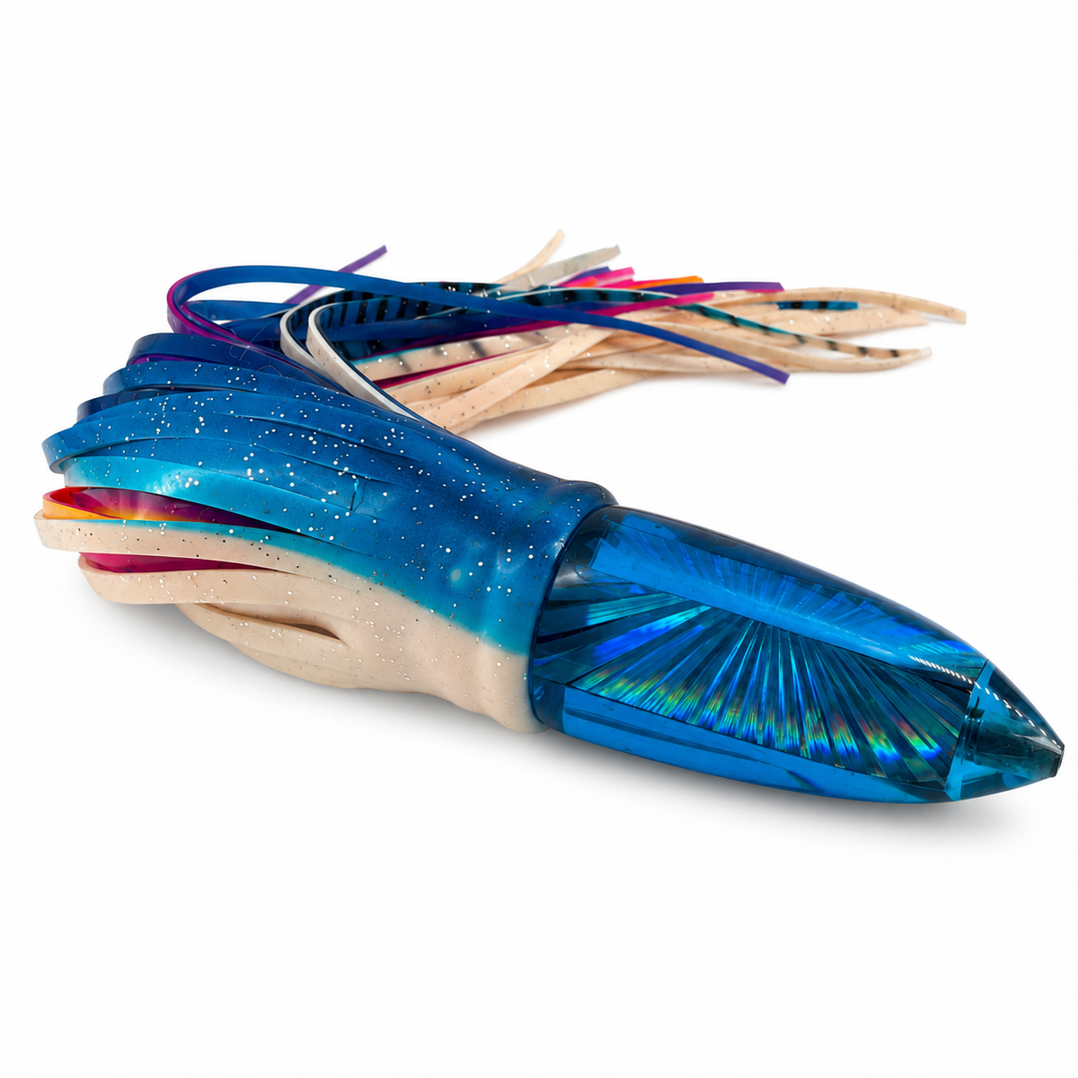 Koya Lures 10” Blue Bullet Skirted Like New