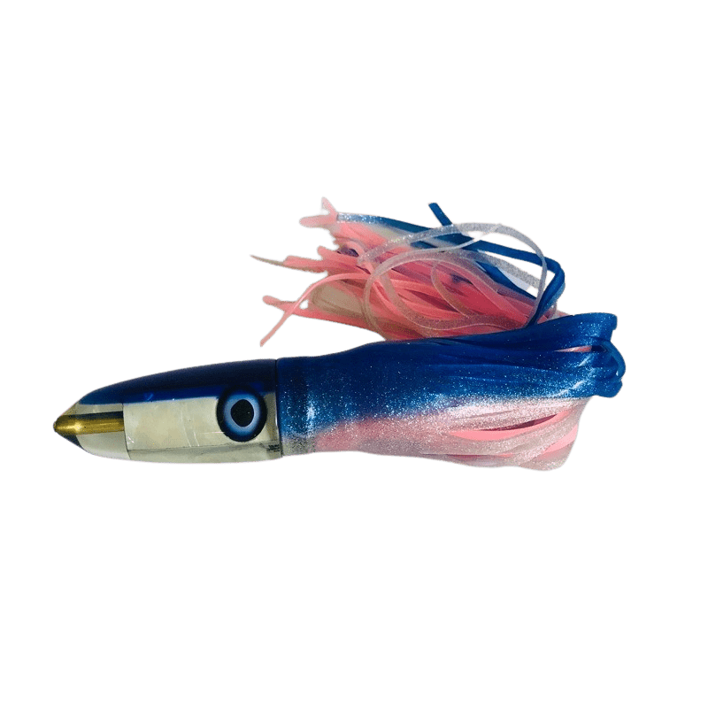 Koya Lures - Koya Lures AK Bullet HEAVY 12 inch Custom Made Blue Skirted - New - New Lures