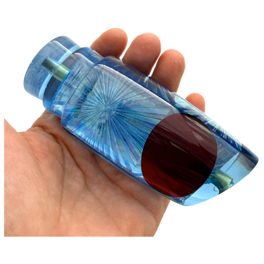 Koya Lures Medium Poi Dog 14 Slant Plunger Blue Marlin Trolling Lure
