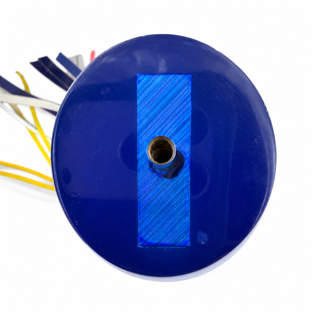 Koya Lures Large Poi Dog Hard Cut 14” Blue 9.9 oz Vinyl Skirted Like New