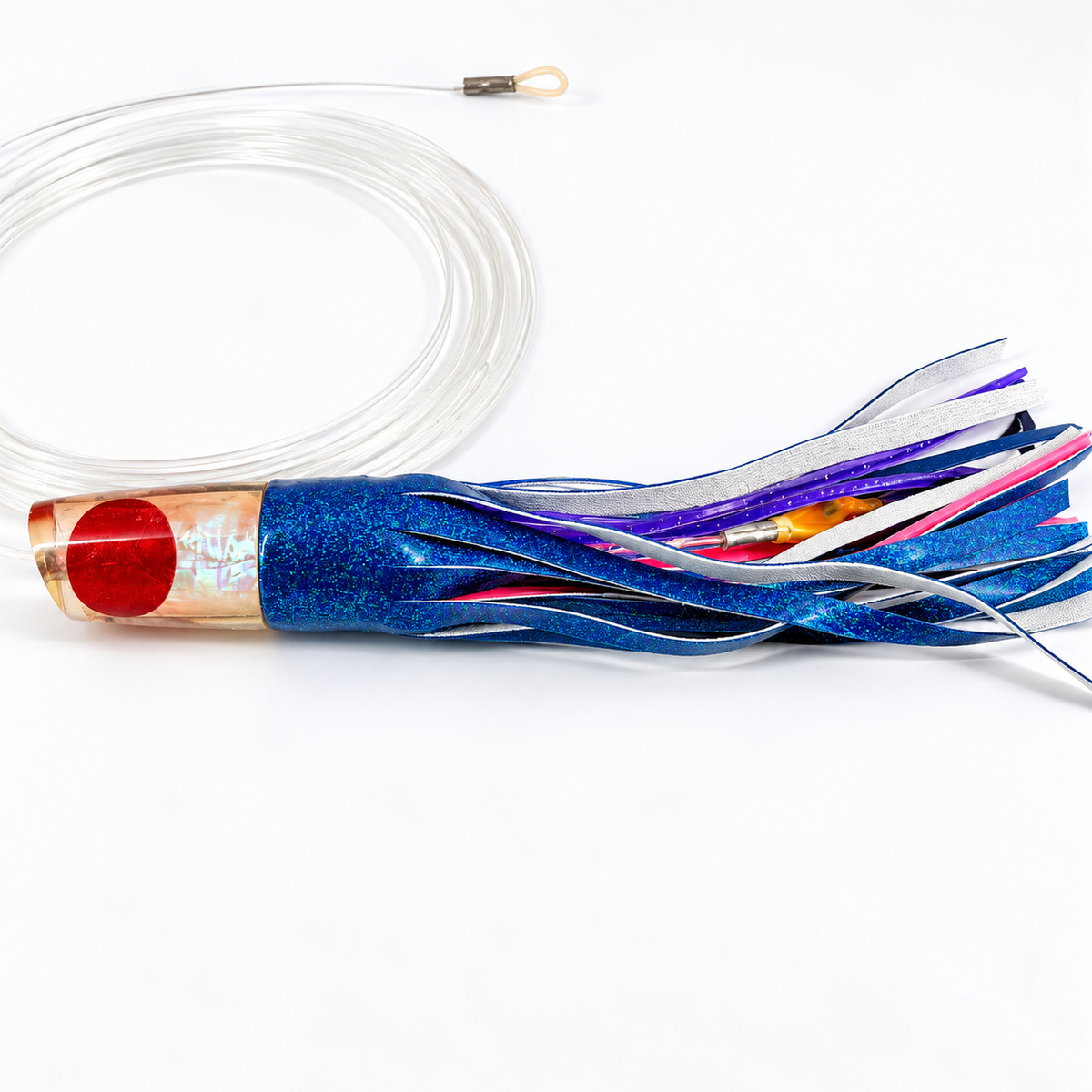 Koya Lures 614 Custom Early Model 10”  White  Proven Rigged Vinyl Skirted | Pre-owned