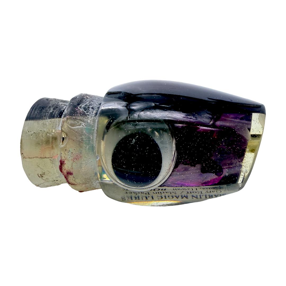 Marlin Magic Lures Bog Eye Purple 14’ Pear 7.6 oz Used