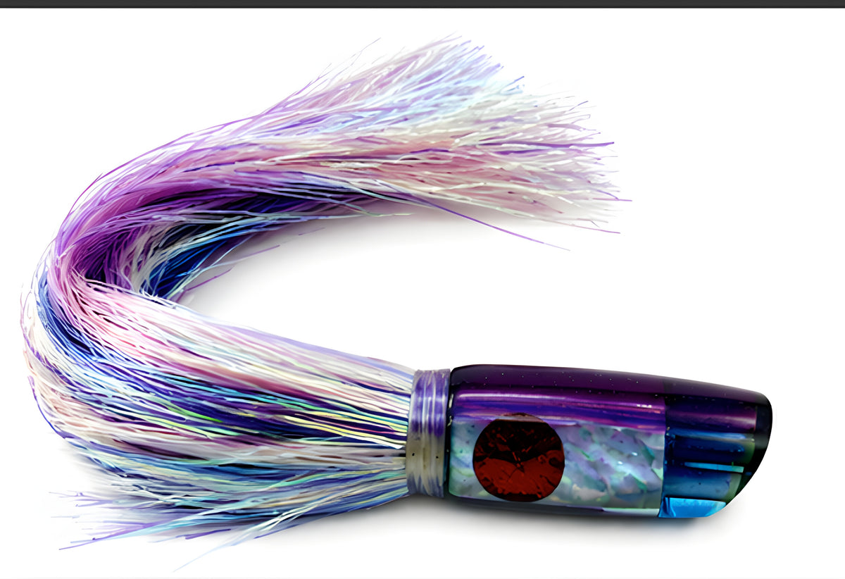 Marlin Magic Lures Marlin's Digga Skirted  Flashabou Like New