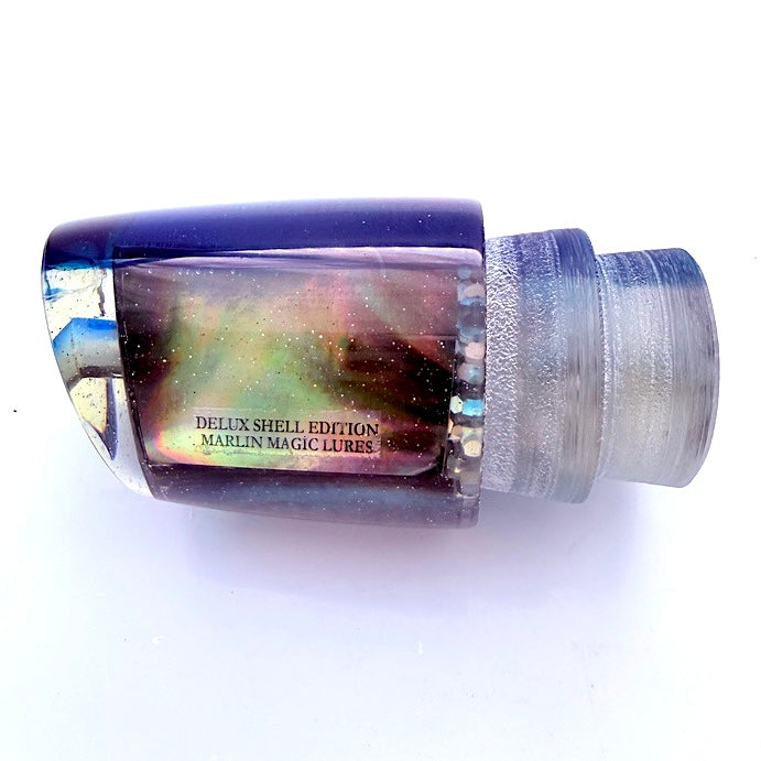 Marlin Magic Lures-Marlin Magic Lures Ruckus Blue over Shell Slabs 12" Delux - New-New Lures