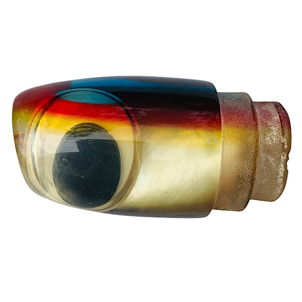 Marlin Magic Lures Plunger 14" Mother of Pearl Vintage Offshore Trolling Lure Used