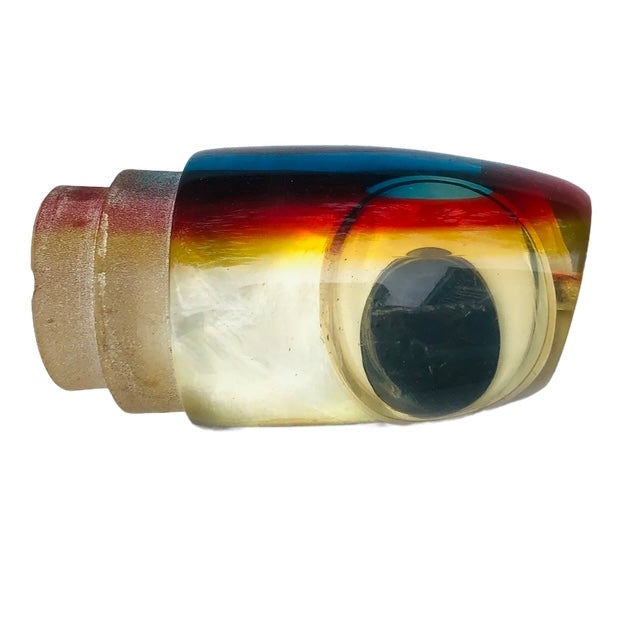 Marlin Magic Lures Plunger 14" Mother of Pearl Vintage Offshore Trolling Lure Used