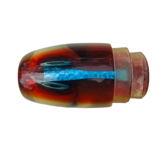 Marlin Magic Lures Plunger 14" Mother of Pearl Vintage Offshore Trolling Lure Used