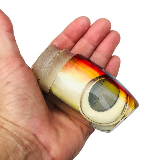 Marlin Magic Lures Plunger 14" Mother of Pearl Vintage Offshore Trolling Lure Used