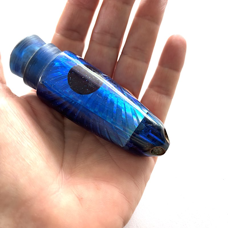 Rare Marlin Magic BRASS Jets  Bullet Baby Blue  - Saltwater Lures