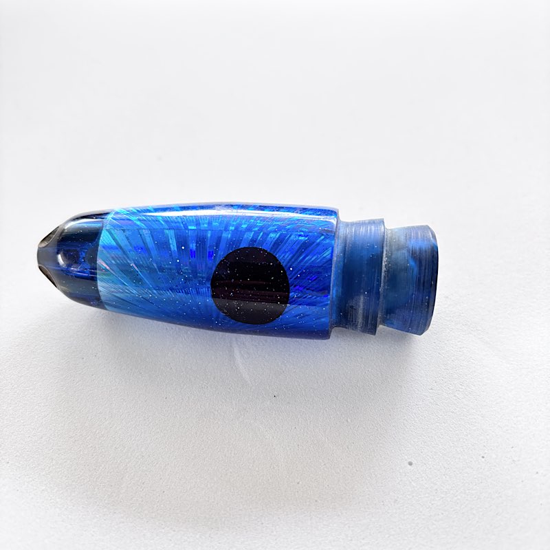 Rare Marlin Magic BRASS Jets  Bullet Baby Blue  - Saltwater Lures