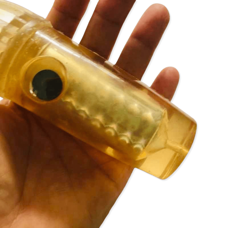 Mold Craft Lures - Mold Craft Senior Wide Range Lures Clear - Tinted 12.5" - New Old Stock - New Lures