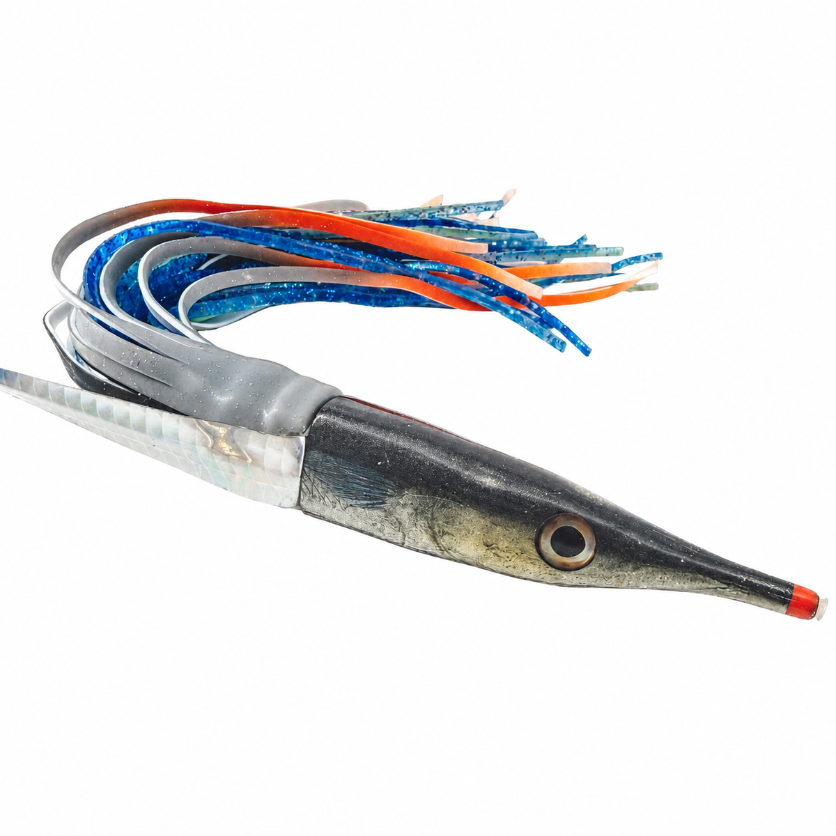 Niiyama Lures Ballyhoo Fish Head 9“ Skirted New Old Stock