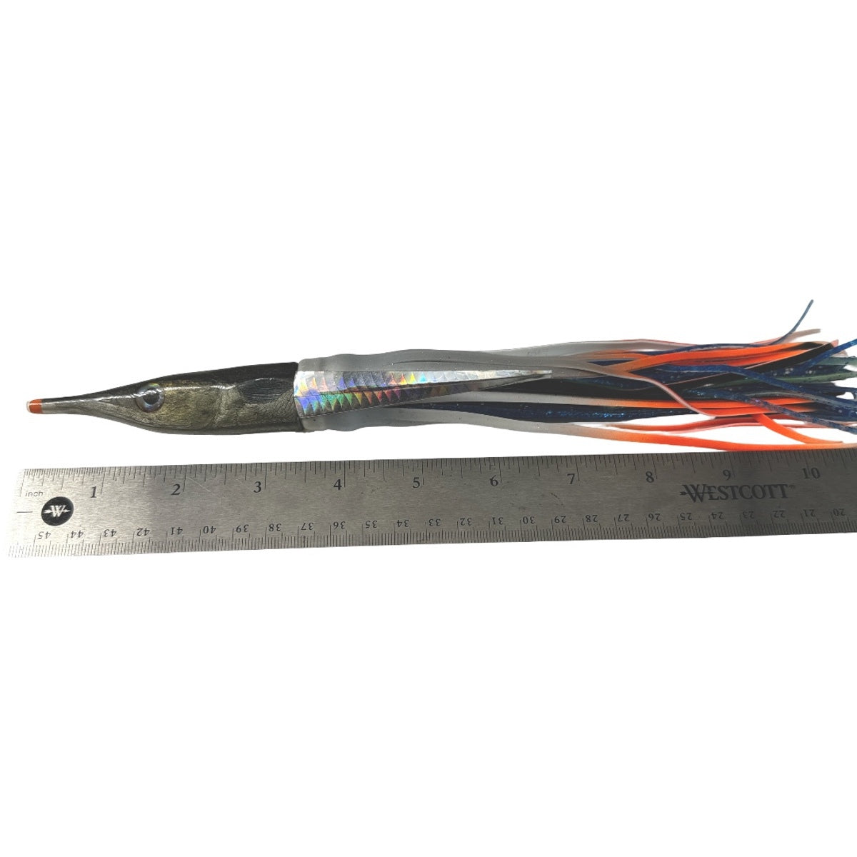 Niiyama Lures Ballyhoo Fish Head 9“ Skirted New Old Stock