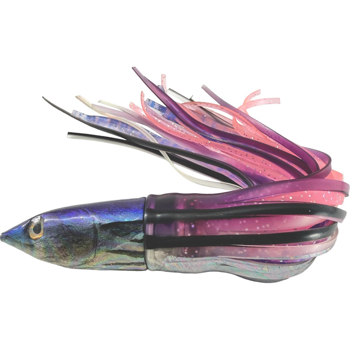 Niiyama Lures Oily Aku Fish Head 12” Skirted New Old Stock