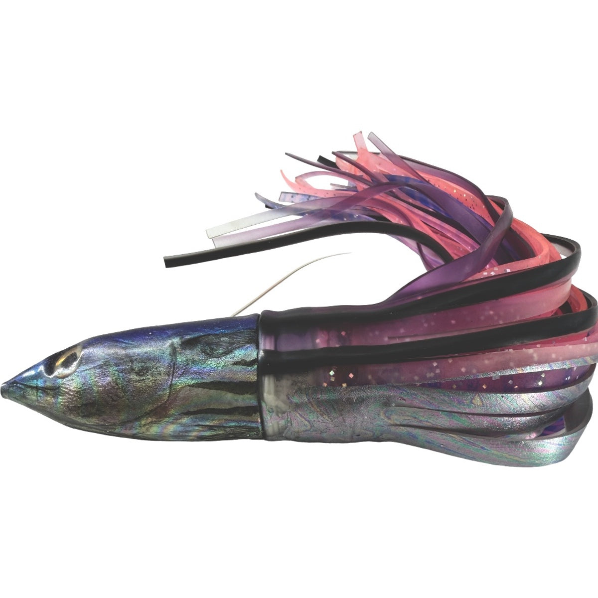 Niiyama Lures Oily Aku Fish Head 12” Skirted New Old Stock