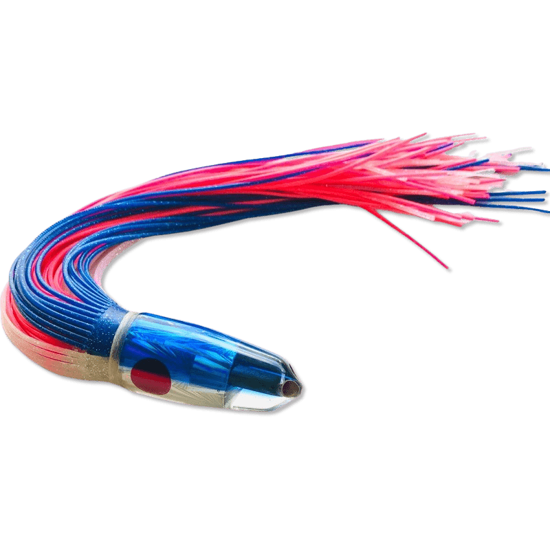 Tanigawa Lures - Tanigawa Lures Blue 2 Hole Bullet 9+ inch Hula Skirts - New - New Lures