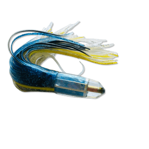 Tanigawa Lures Bullet 7" Skirted - Ahi / Tuna Fishing Lure Like New