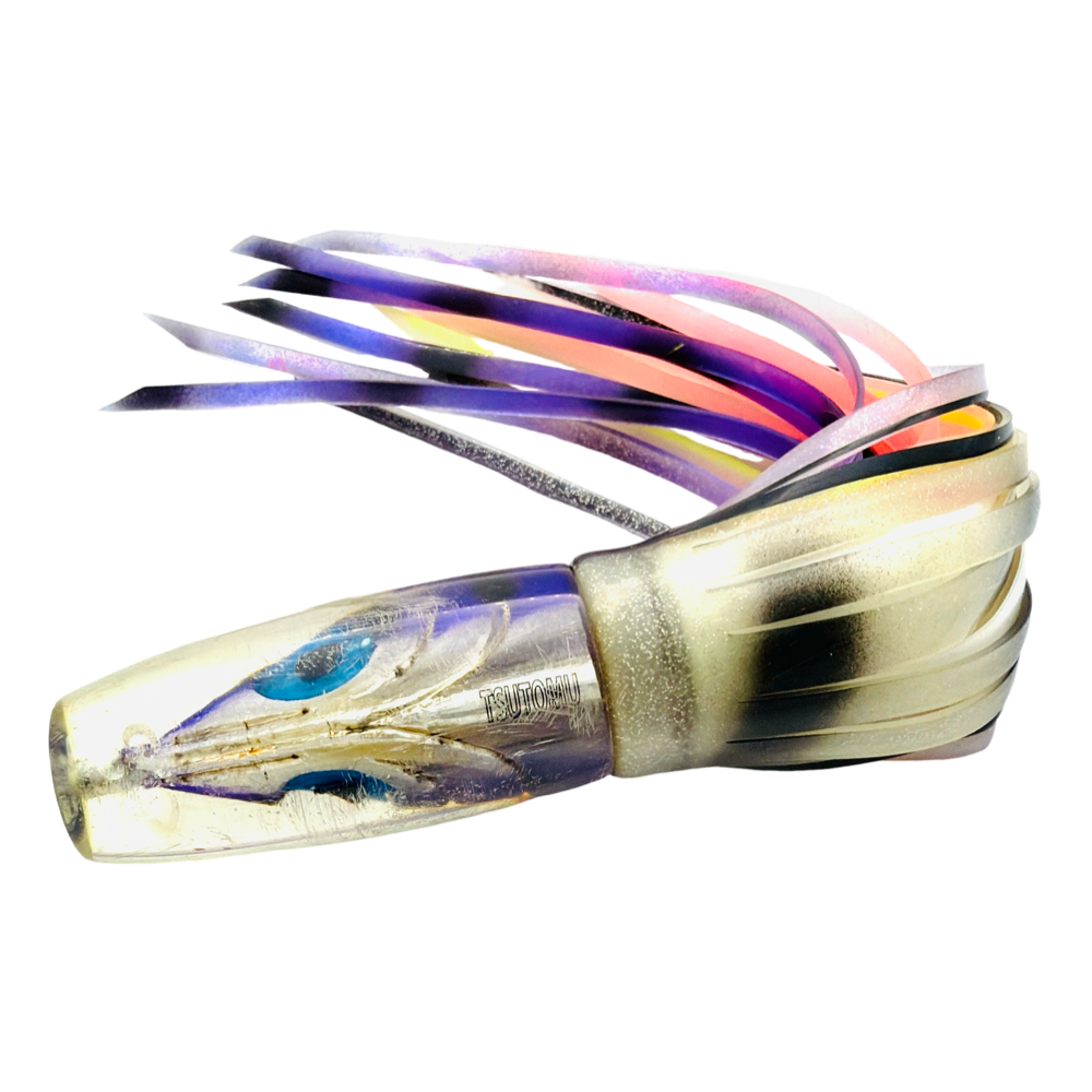 Tsutomu Lures Moke Invert 12” Purple  Skirted – Used