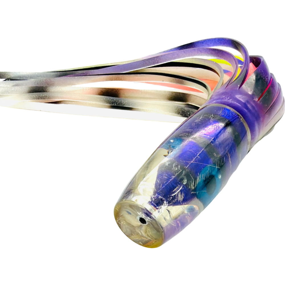 Tsutomu Lures Moke Invert 12” Purple  Skirted – Used