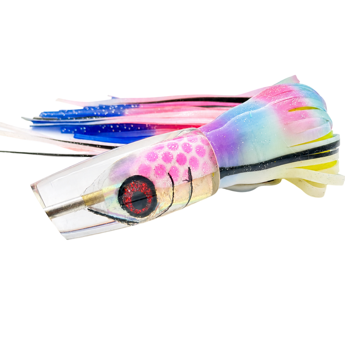 Tsutomu Lures Ante Plunger 12” Pink Skirted Like New