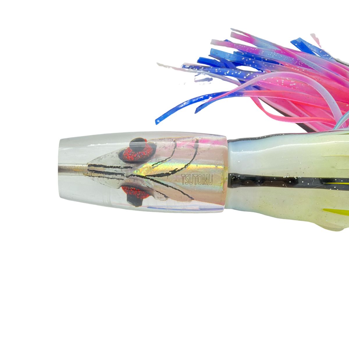 Tsutomu Lures Ante Plunger 12” Pink Skirted Like New