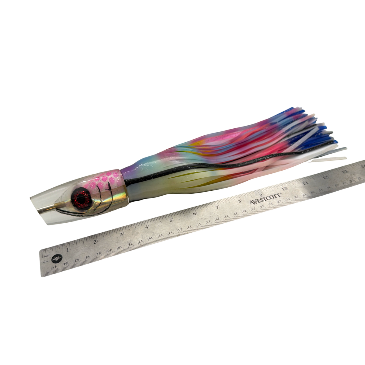 Tsutomu Lures Ante Plunger 12” Pink Skirted Like New