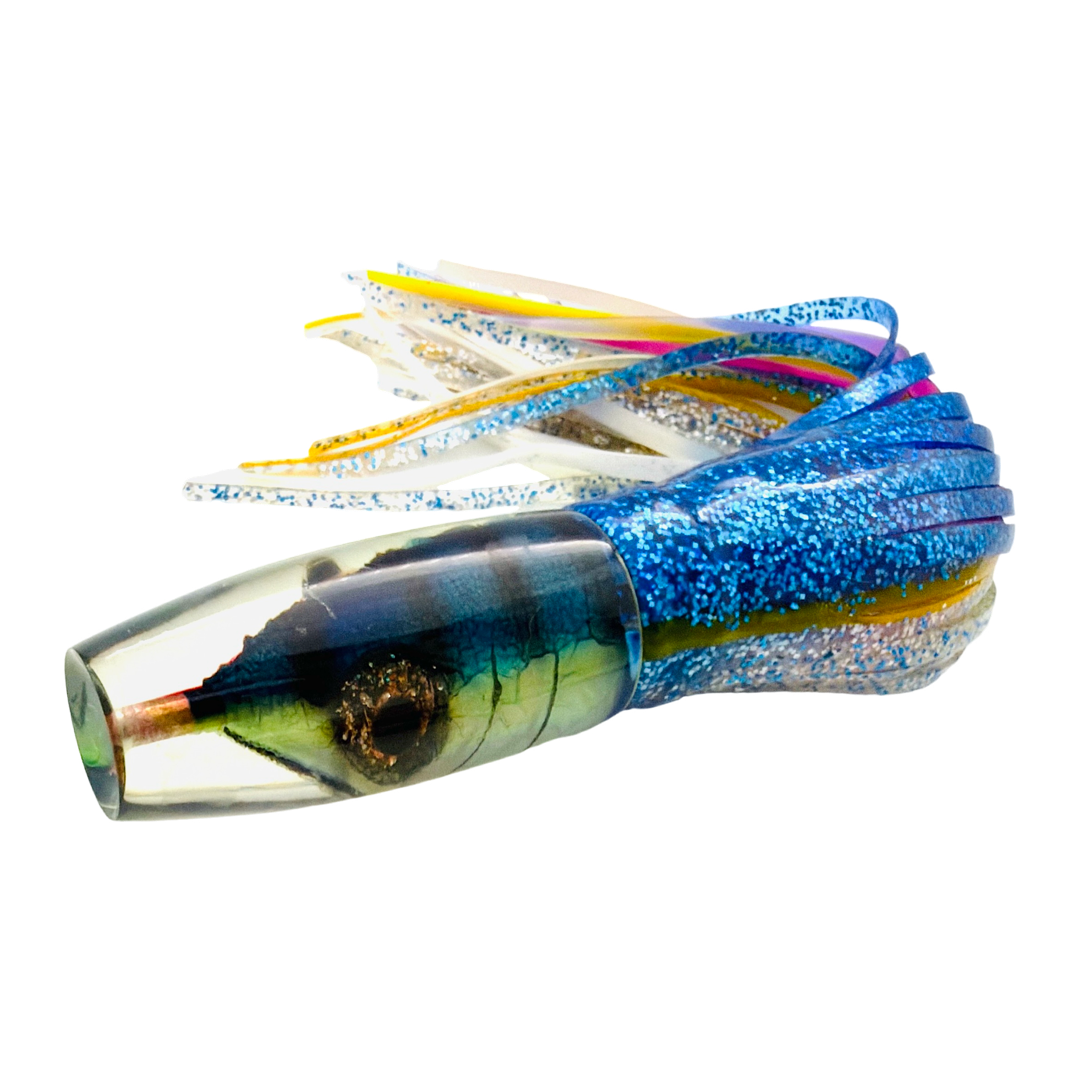 Tsutomu Lures Moke Invert 12” Hamachi  Skirted – New As-Is