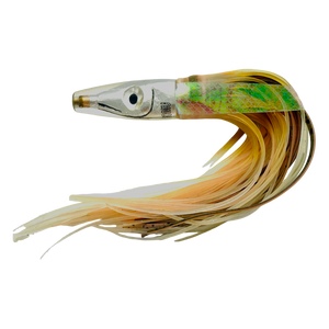 Tsutomu Lures Poke Invert 7” Silver Fish Head Skirted New