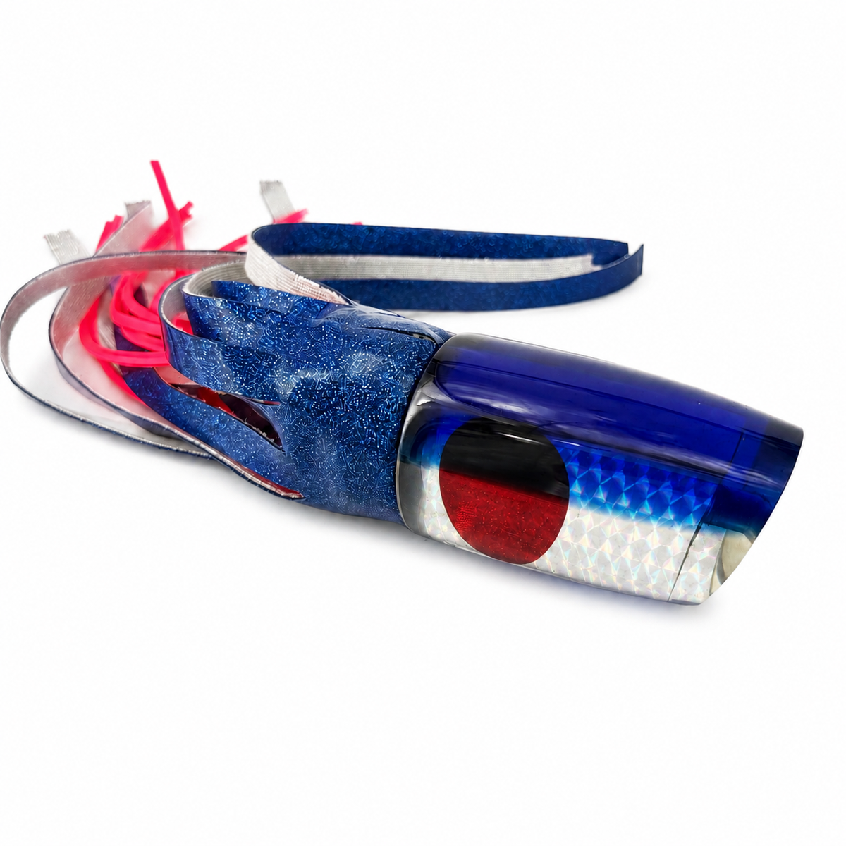 Wes Leslie Lures Plunger Blue 12” Vinyl Skirted 5.9 oz | Like New