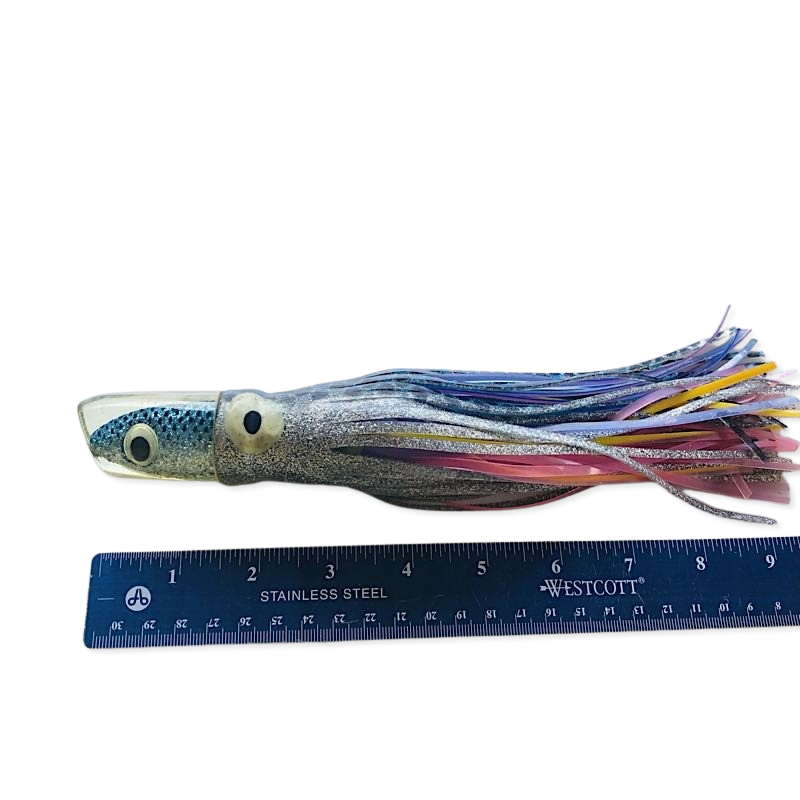 Yo-Zuri Lures 9 inch Glitter Fish Head Mac Head XLNT Cond