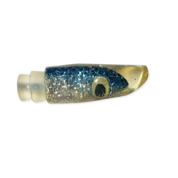 Yo-Zuri Lures Vintage Fish Head Glitter Scoop Bill Rash