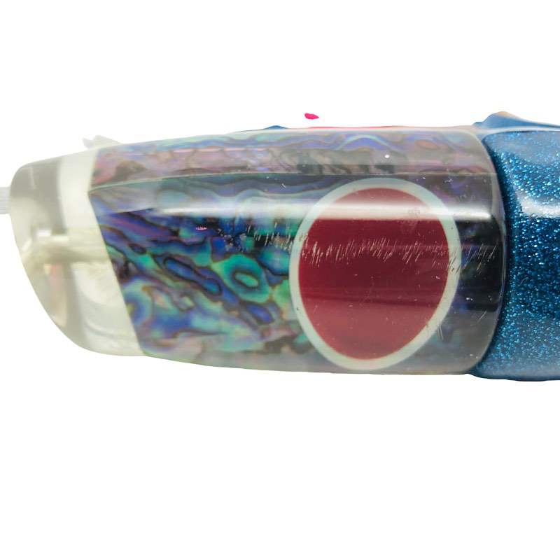 Slammerhead Maui Lures - Bill Rash - Medium Tackle Plunger - Vinyl Skirt - Used-Big Game Lures Hawaii