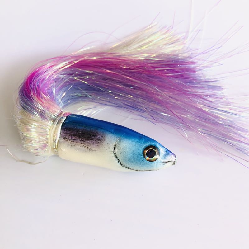 LocamOcean Small 7 Trolling Lure Natural Paua Shell / Lure Only