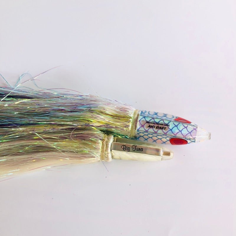 American Custom Lures-2 for 1 🔥 American Customs Lures + Big Tuna Flashabou Duo - Bullets 9" & 7"-New Lures