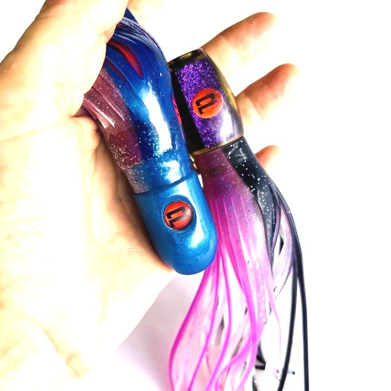 BGLH-Increase Your Hook Up Ratio 2 for 1! Light Tackle 8&quot; Lures - Like New-New Lures