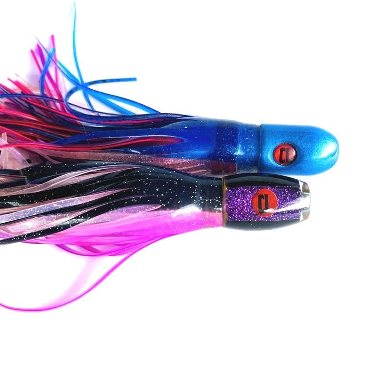 BGLH-Increase Your Hook Up Ratio 2 for 1! Light Tackle 8" Lures - Like New-New Lures