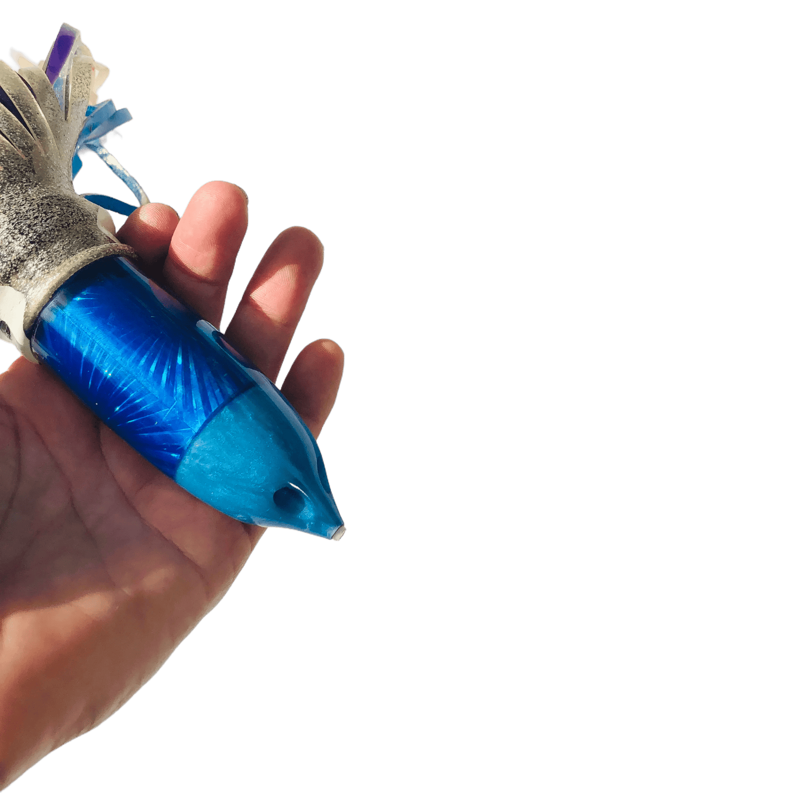 Billy Ross Lures-RARE! Billy Ross VINTAGE BIG BLUE Bullet Large 14" Bullet LIKE NEW-Used Lures